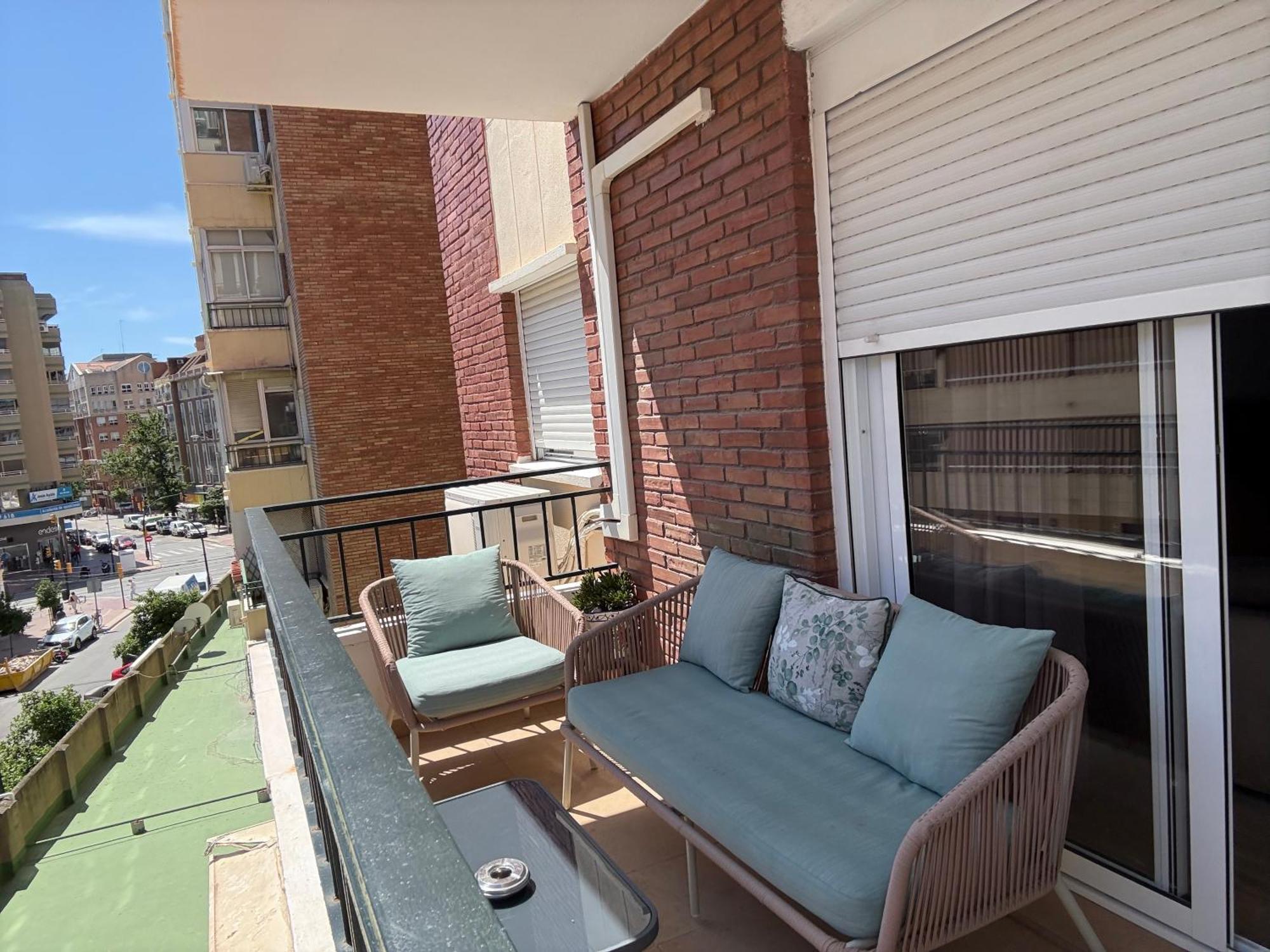 Galvez Flat, At Principal Railway Station In Malaga Apartment Exterior photo